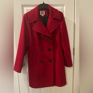 Anne Klein wool blend coat
